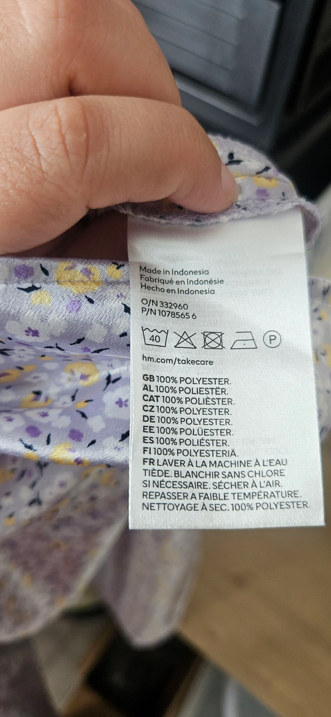 Vestido floral acetinado floral tamanho 40-42 – photo 10